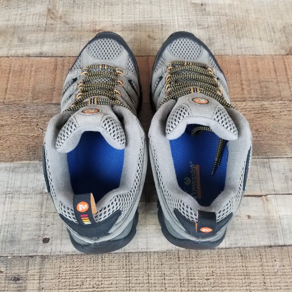 Merrell Moab Ventilator Men Sz 8 Hiking Outdoor Walnut Tan Shoes J86595 Athletic - Picture 5 of 9